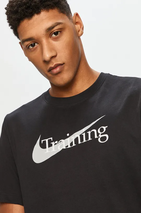 czarny Nike - T-shirt