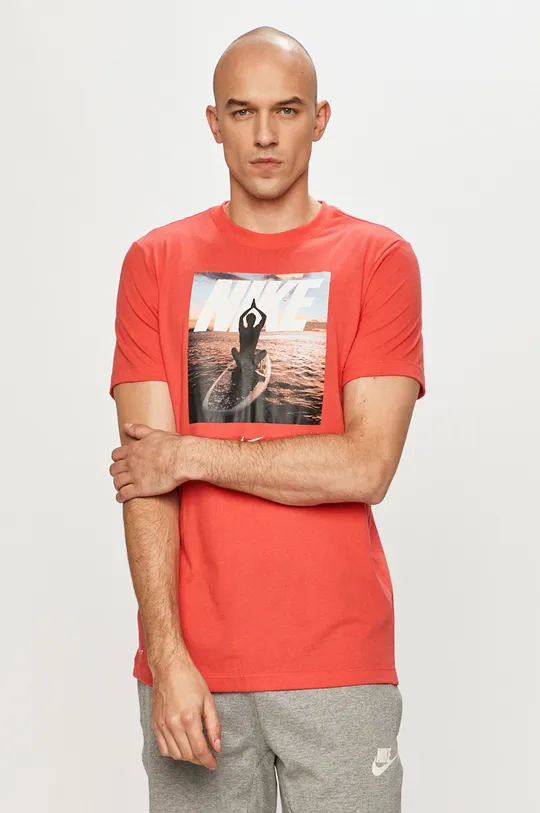 ružová Nike - Tričko Pánsky