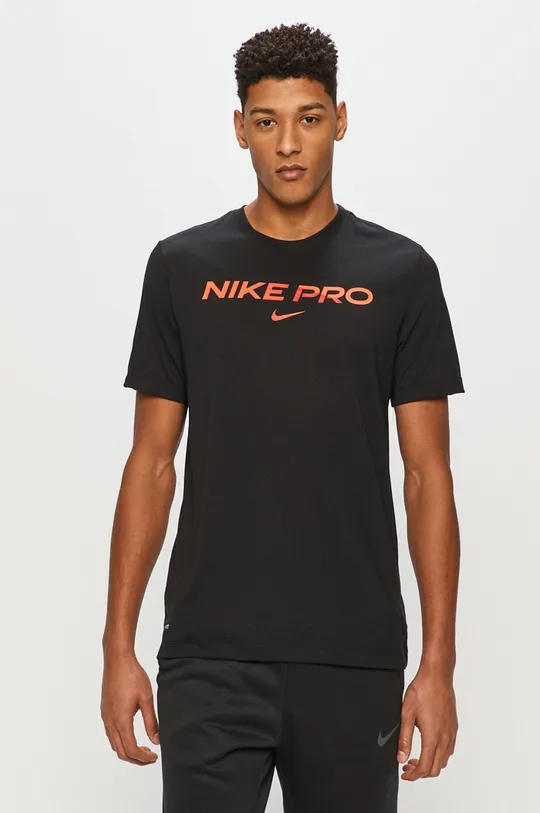 fekete Nike - T-shirt Férfi