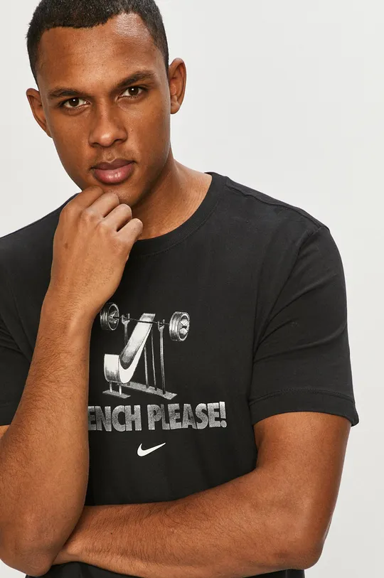 čierna Nike - Tričko Pánsky