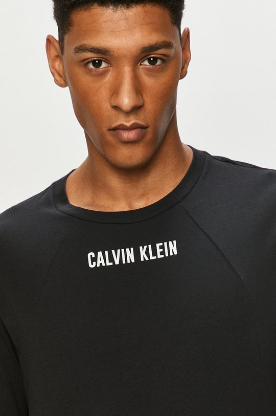 черен Calvin Klein Performance - Тениска