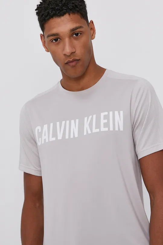 сірий Calvin Klein Performance - Футболка