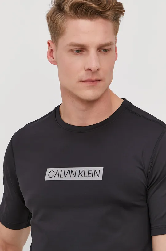 Tričko Calvin Klein Performance čierna