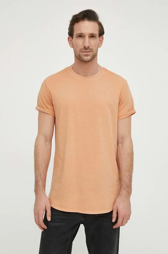 πορτοκαλί Βαμβακερό μπλουζάκι G-Star Raw x Sofi Tukker Ανδρικά