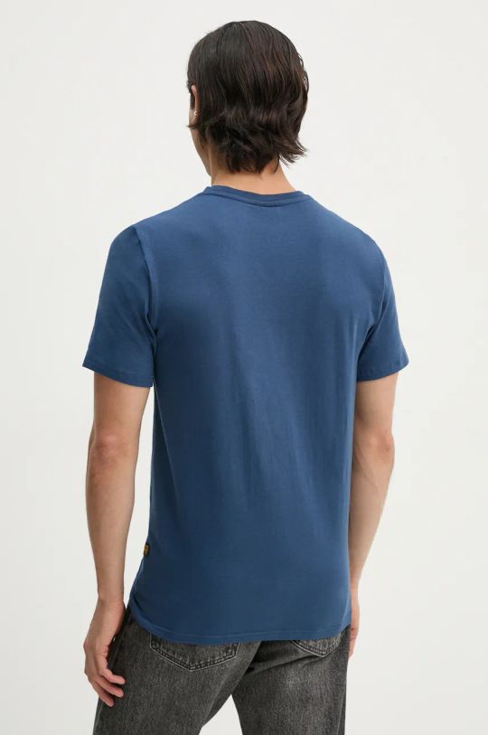 Odzież G-Star Raw t-shirt D19070.C723 niebieski