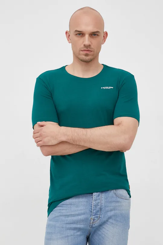 zielony G-Star Raw t-shirt