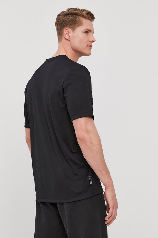 adidas T-shirt GL3263, męski kolor czarny z nadrukiem | Answear.com