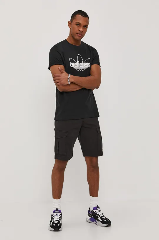 Футболка adidas Originals чорний