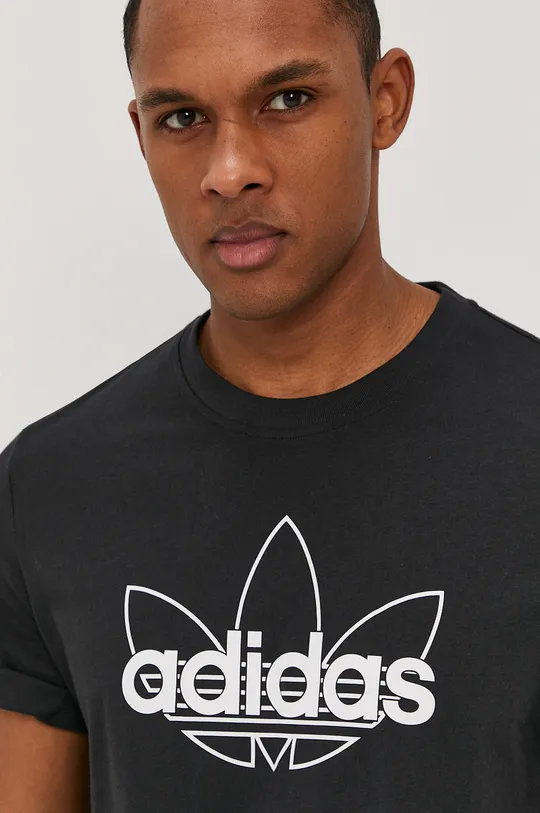 czarny adidas Originals T-shirt GN2440