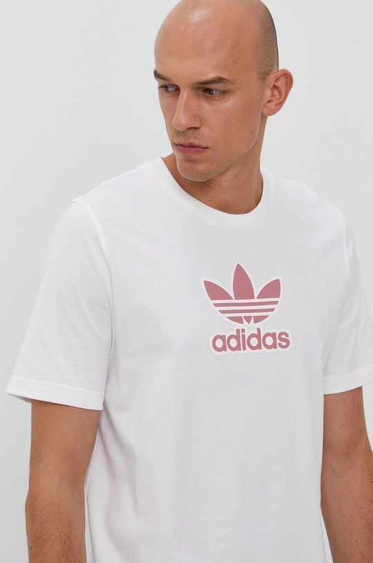 biela Tričko adidas Originals GN3655