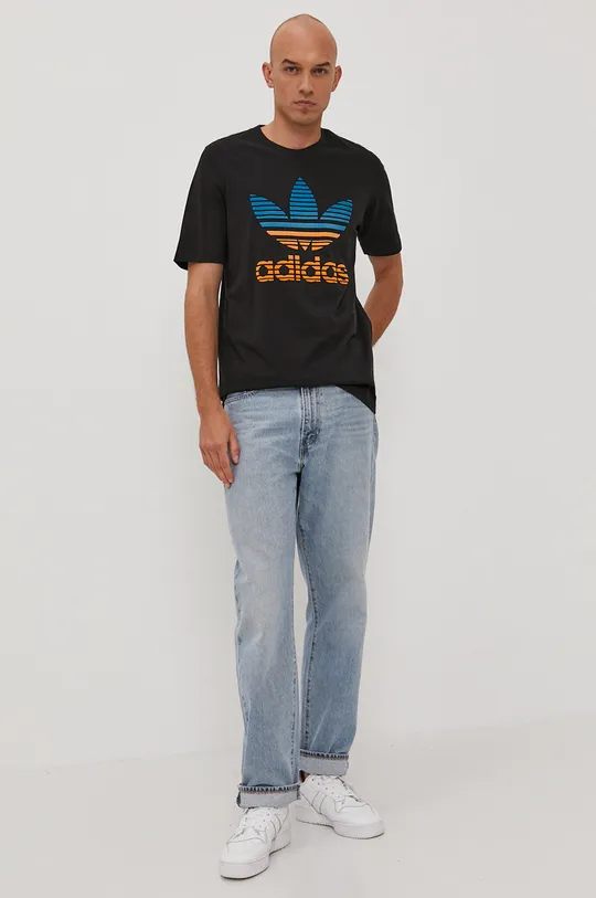 adidas Originals t-shirt GP0166 fekete