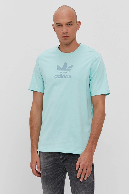 turkusowy adidas Originals T-shirt GP1908