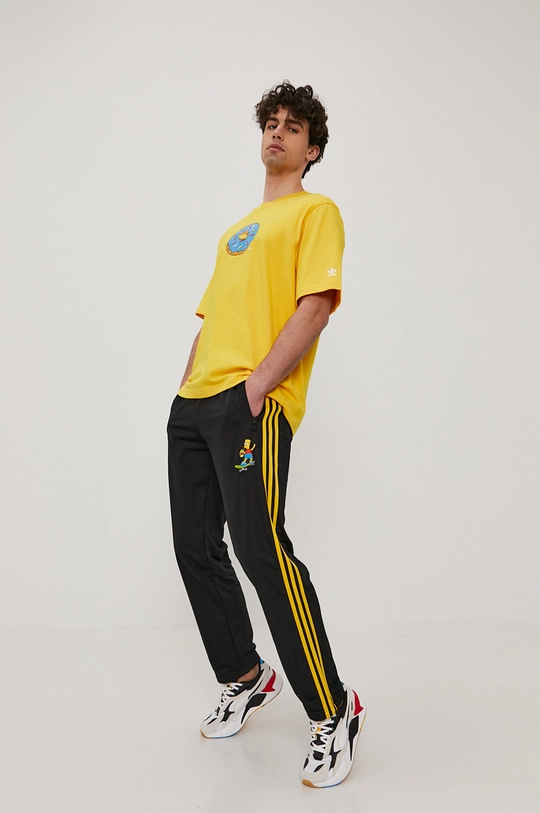 Majica kratkih rukava adidas Originals zlatna