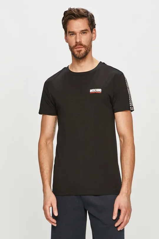 Moschino Underwear - T-shirt czarny