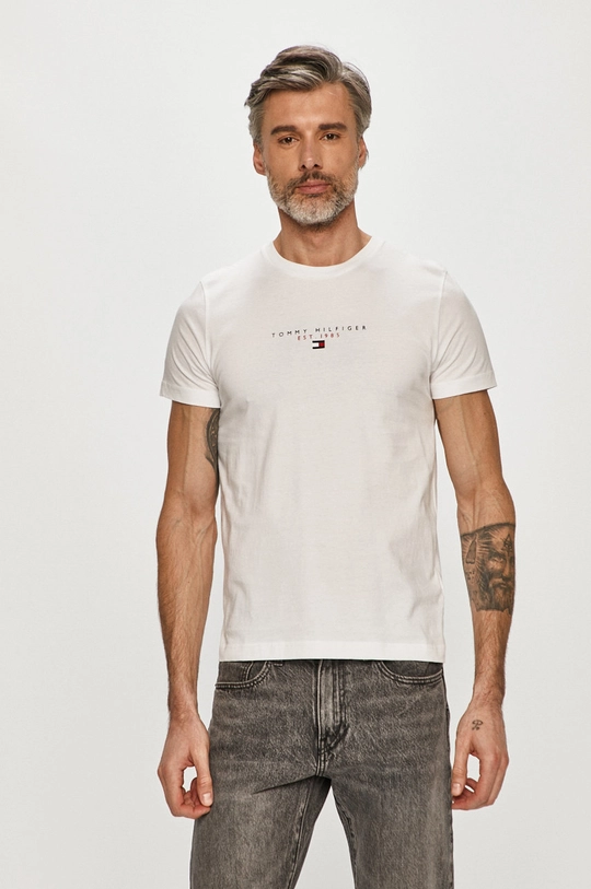 fehér Tommy Hilfiger - T-shirt