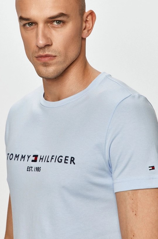 modrá Tommy Hilfiger - Tričko Pánsky