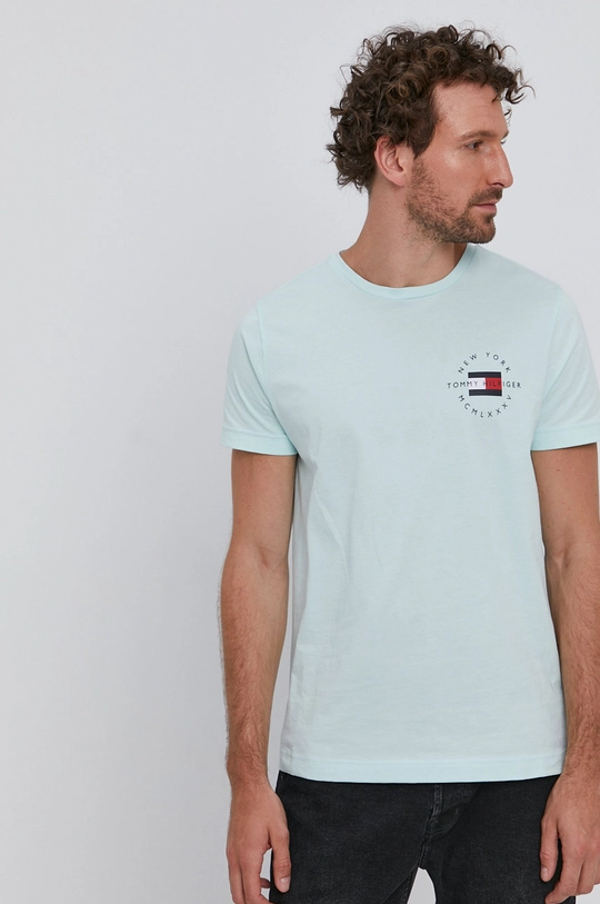 zöld Tommy Hilfiger t-shirt