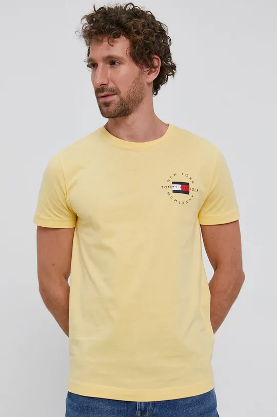 Tommy Hilfiger T-shirt żółty