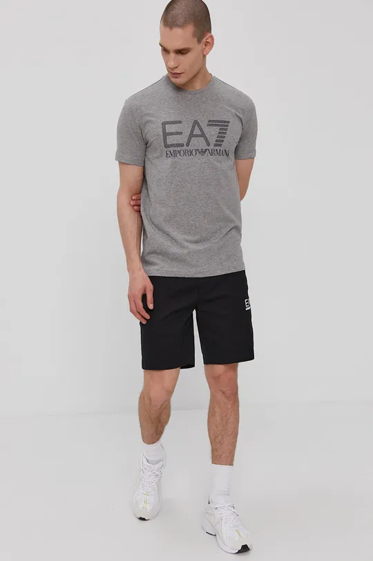 EA7 Emporio Armani - T-shirt 3KPT62.PJ03Z szary