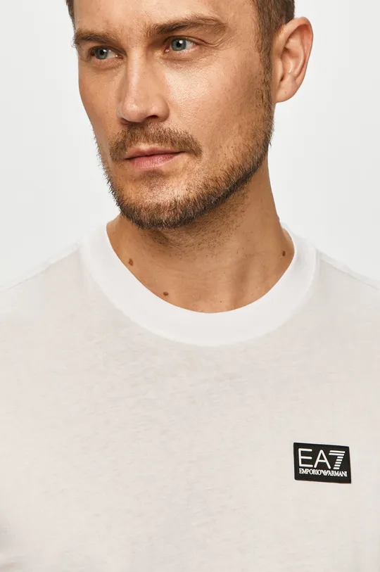 EA7 Emporio Armani - T-shirt 3KPT63.PJ6EZ biały