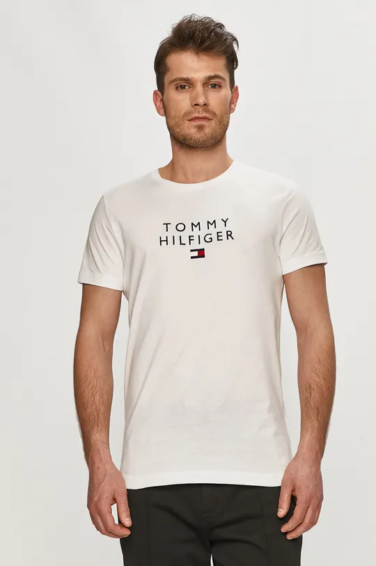 biela Tommy Hilfiger - Tričko