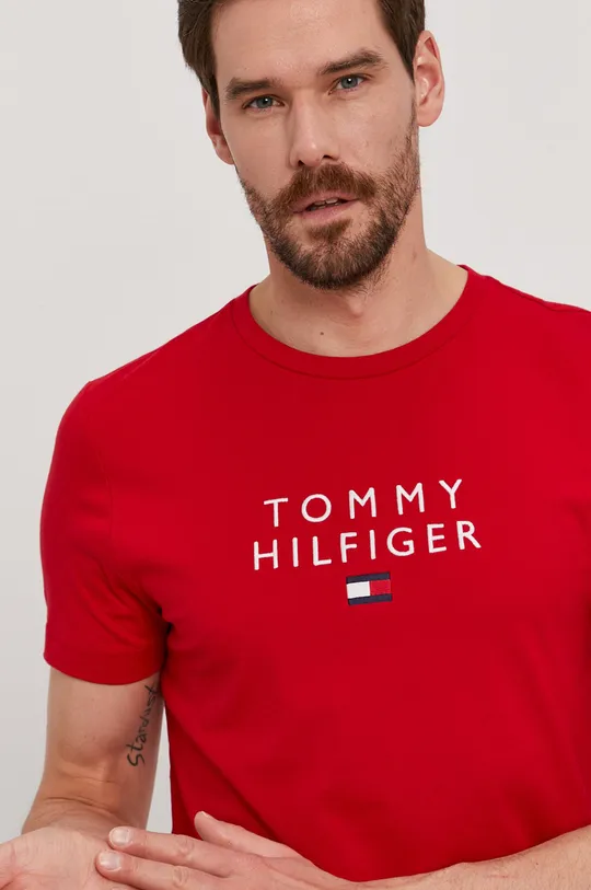 червоний Tommy Hilfiger - Футболка