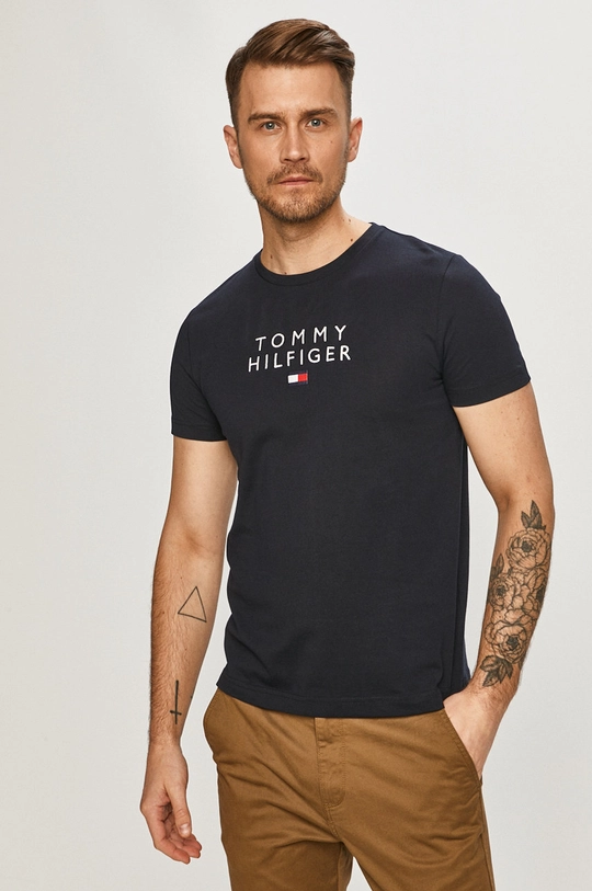 sötétkék Tommy Hilfiger - T-shirt Férfi