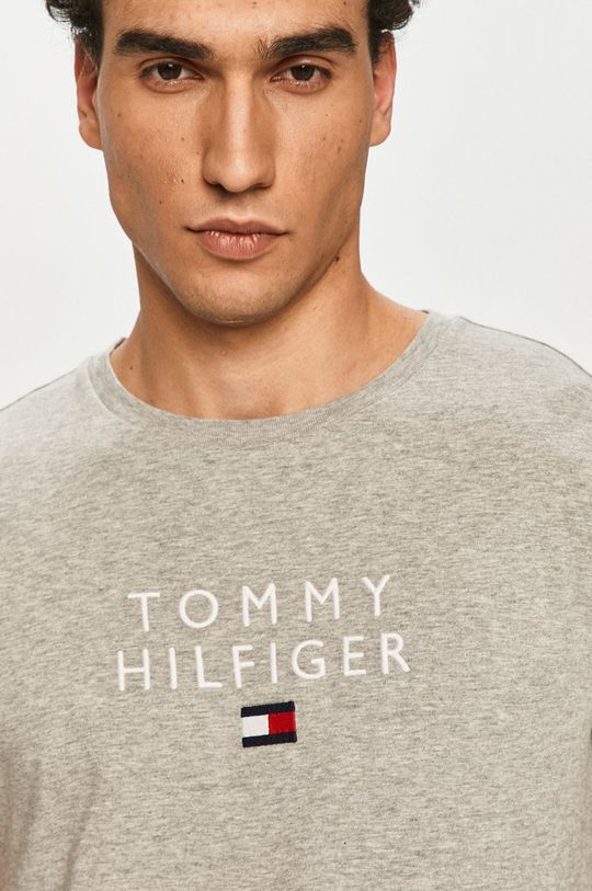 szary Tommy Hilfiger - T-shirt