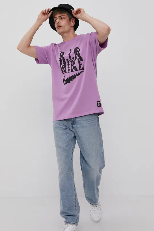 Nike Sportswear t-shirt lila