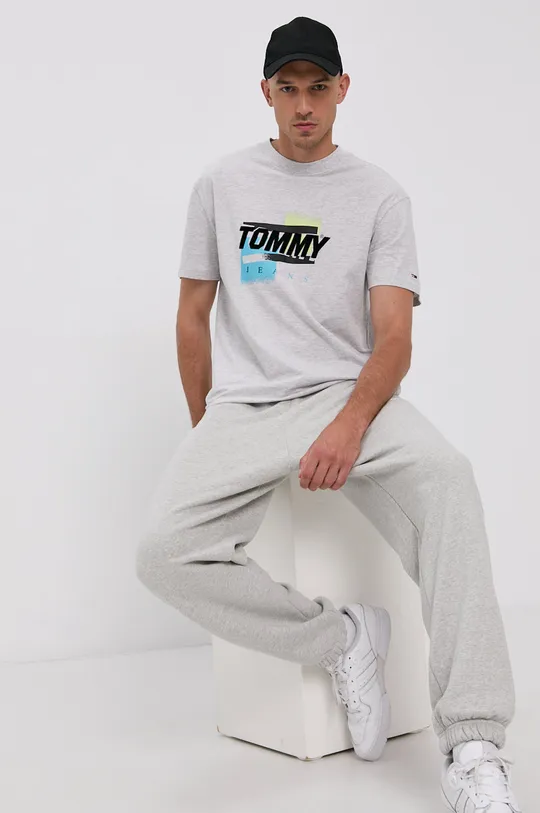 Tommy Jeans - T-shirt DM0DM10233.4891 szary