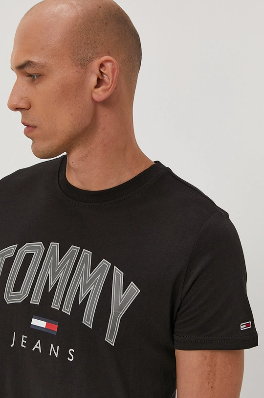 fekete Tommy Jeans t-shirt