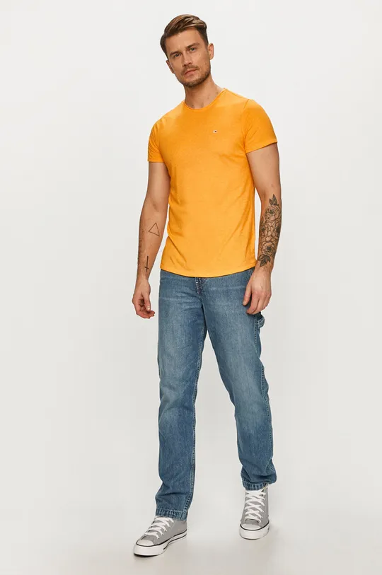 Tommy Jeans - Tričko oranžová