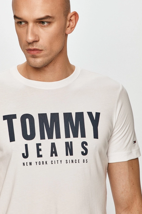 biały Tommy Jeans - T-shirt DM0DM10243.4891