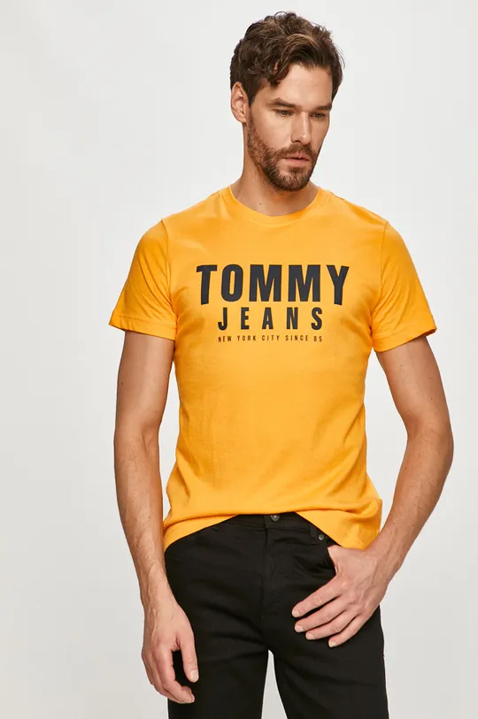 pomarańczowy Tommy Jeans - T-shirt DM0DM10243.4891