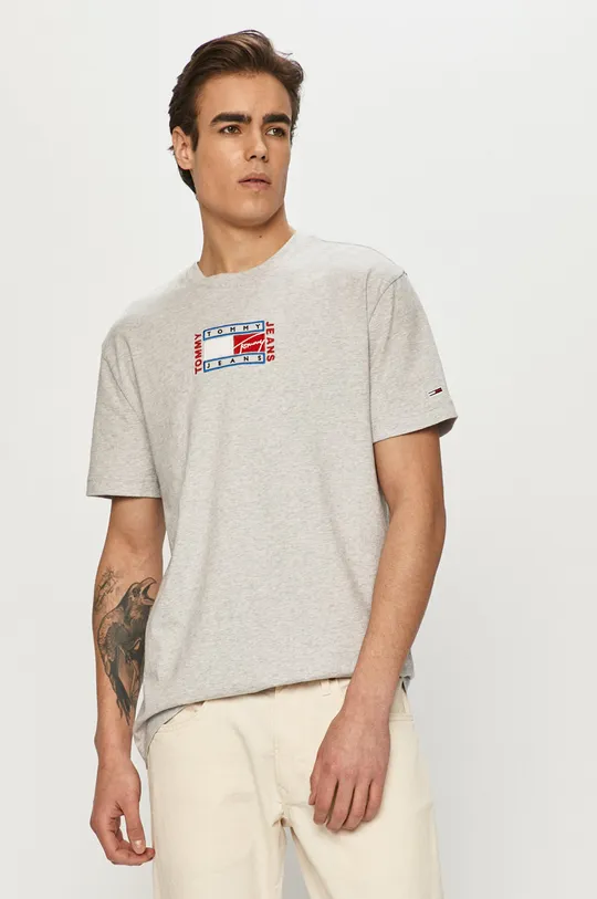 szürke Tommy Jeans - T-shirt