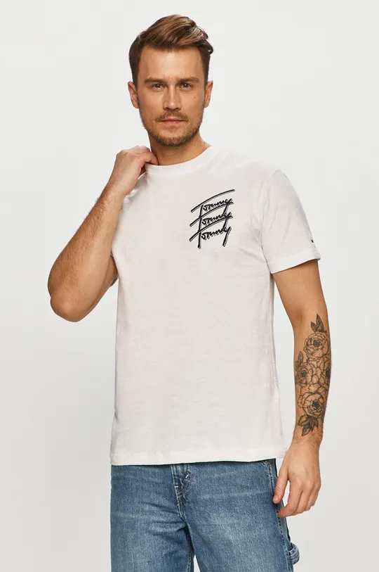 Tommy Jeans - T-shirt DM0DM10228.4891 biały