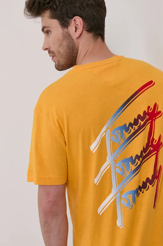 pomarańczowy Tommy Jeans - T-shirt DM0DM10228.4891 Męski