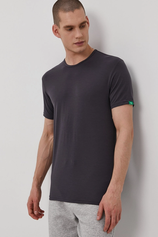 szary Calvin Klein Underwear T-shirt CK One Męski