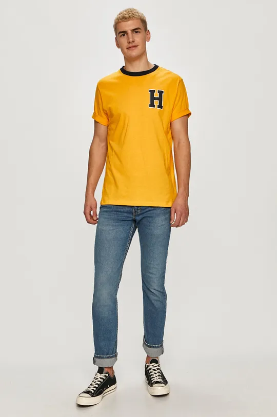 Tommy Hilfiger - Tričko žltá