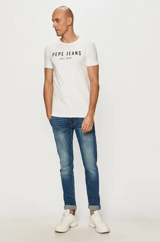 Pepe Jeans - Tričko Pol biela