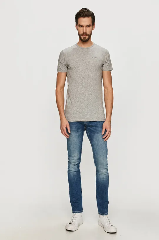Pepe Jeans - T-shirt New Thomas szary