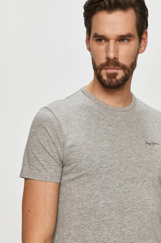 szürke Pepe Jeans - T-shirt New Thomas