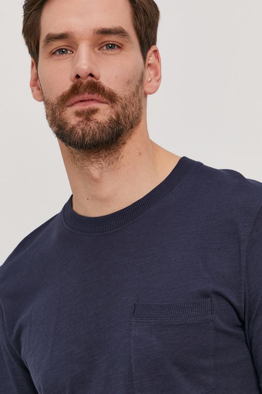 bleumarin Selected Homme tricou