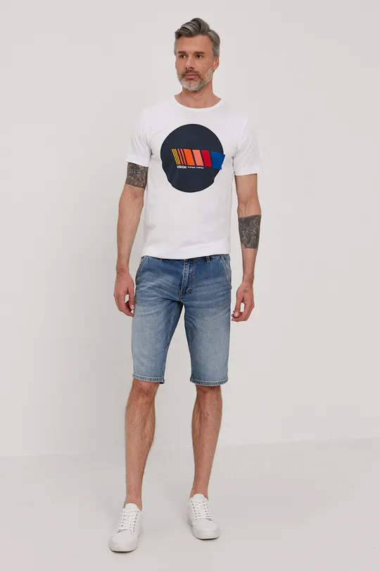 Selected Homme T-shirt biały