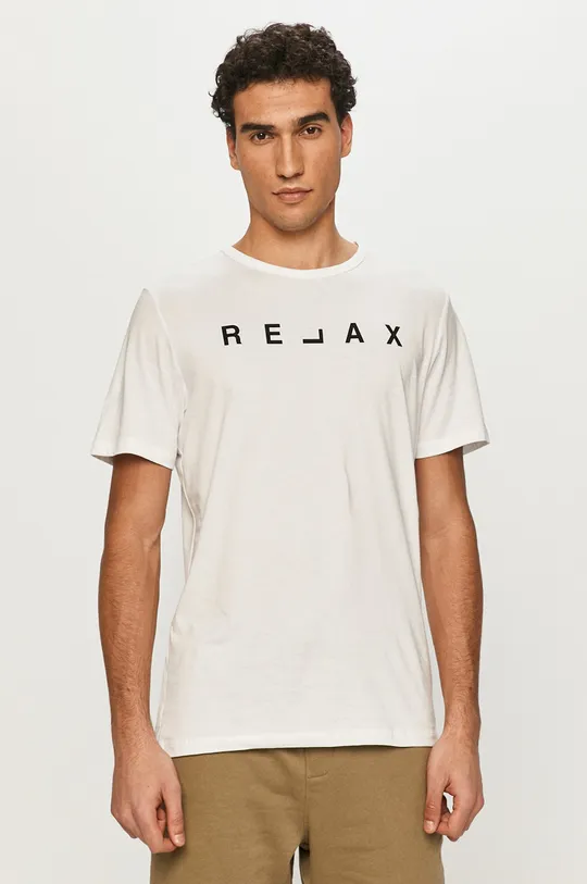 biały Selected Homme - T-shirt Męski