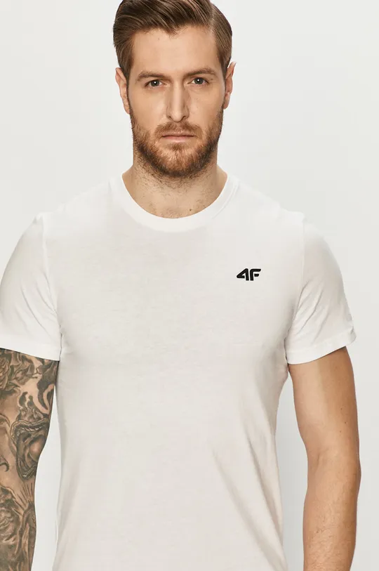 biały 4F T-shirt