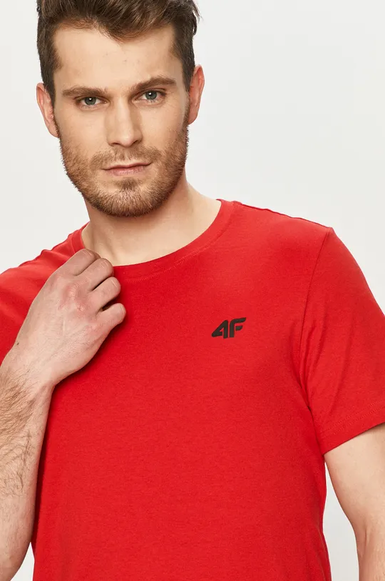 czerwony 4F T-shirt