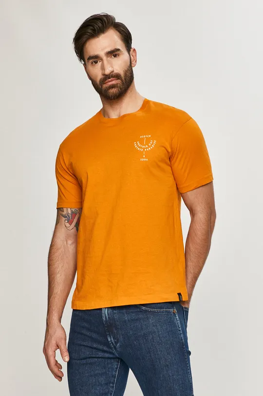 pomarańczowy Scotch & Soda - T-shirt