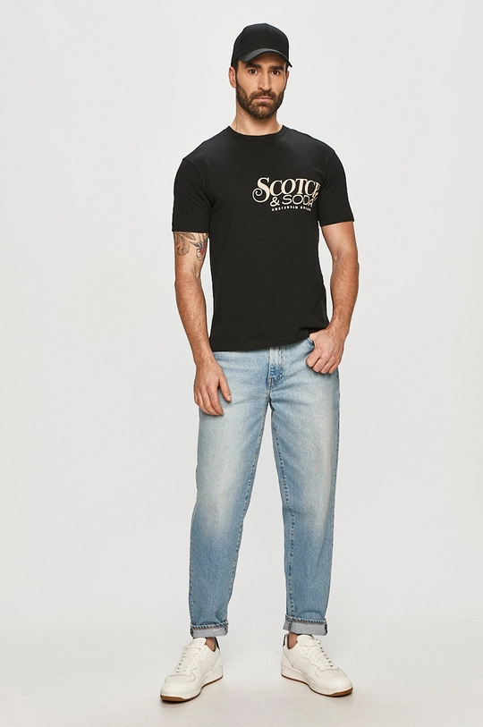 Scotch & Soda - T-shirt czarny