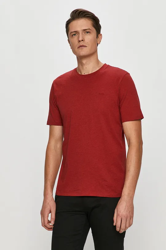 piros Hugo - T-shirt Férfi